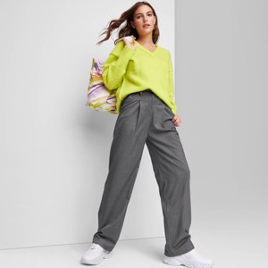 Women's High-Rise Wide Leg Trousers - Wild Fable™ - 1 of 3