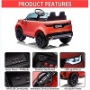 12V 4.5AH Electric Car for Kids,Ride On Toy with Remote Control,Kids Electric Vehicle with LED Lights - 4 of 4