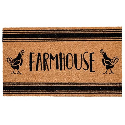 Calloway Mills 107771729 Farmhouse Doormat 17 In. x 29 In.