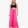 Anna-Kaci Women's High Waist Wide Leg Palazzo Pants With Drawstring Waist And Relaxed Fit - 4 of 4