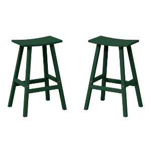 WestinTrends Outdoor Patio Adirondack Counter Height Stool Chair - 1 of 4