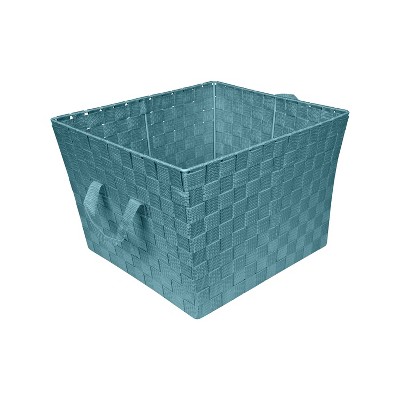 Simplify Woven Storage Bin Large Navy