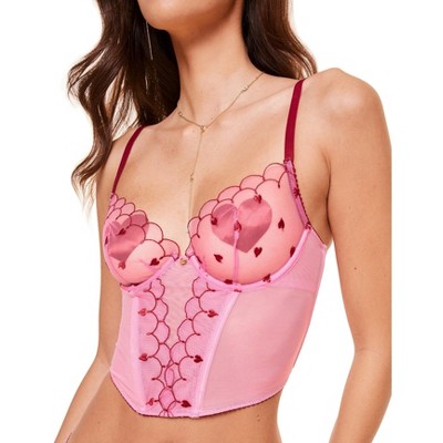 Adore Me Women's Caroline Bustier Corset 38d / Sachet Pink. : Target