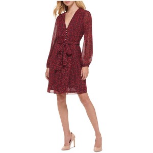 Tommy Hilfiger Womens Printed Fit & Flare Dress - 1 of 1