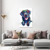 Black Lab II by Weekday Best Unframed Wall Canvas - iCanvas - 3 of 4