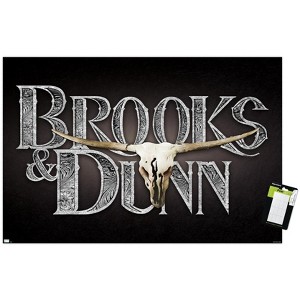Trends International Brooks & Dunn - Logo Unframed Wall Poster Prints - 1 of 4