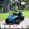 12V 7AH Kids Electric UTV with Remote Control, Ride on Truck Car with Toy Storage, Spring Suspension - 2 of 4