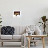 Stupell Industries Wild Cougar Resting Head Interesting Illusion Painting Framed Giclee Art - 3 of 4