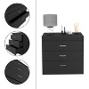 XIYUYEU 3 Drawer Dresser for Bedroom,Modern Chest of Drawers with Metal Handles for Living Room,Office,Entryway - 4 of 4