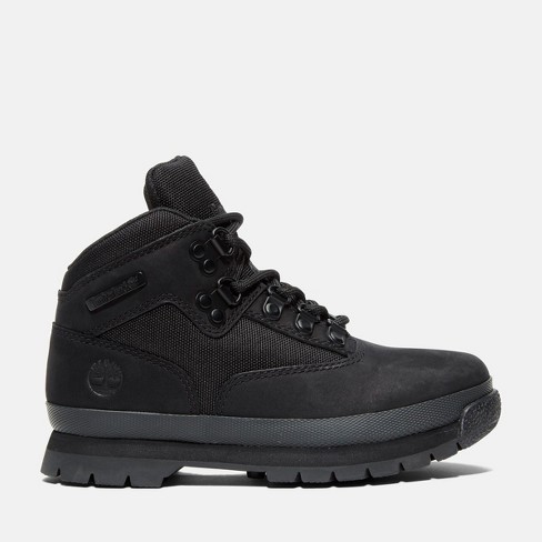 Timberland Junior Euro Hiker Boot Black Nubuck 5 Target