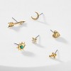 AJOA TOTEM MIXED STUD EARRING SET - 2 of 2