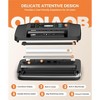 Aoibox Vacuum Sealer with Double Seal, Built-in Cutter&Bags Storage, 95KPa Powerful Suction, Easy-Lock Handle,Includes Free Bags (1 Roll + 10 Pre-cut) - 4 of 4