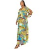 L I V D Women's Vita Surplice Wrap Maxi Dress - 2 of 3