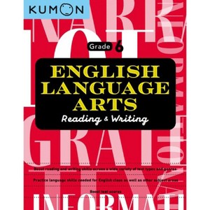 Kumon English Language Arts Grade 6 - (Paperback) - 1 of 1