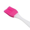 Unique Bargains Basting Brush 28g Large Handle Brush Color Block Dishwasher Safe Silicone PP 7.87"x1.57" 1Pcs - 4 of 4