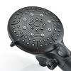 PAGED Dual Shower Head Luxury Shower Faucet Set with Drillless Stainless Steel Sliding Rod Assembly for Bathroom - 3 of 4
