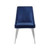 Meridian Furniture,Karina Velvet Dining Chair, Set of 2 - 3 of 4