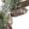 Gulches Series Silver Shatterproof Natural Iced Leaf Twig Ball Christmas Ornament - 4 of 4