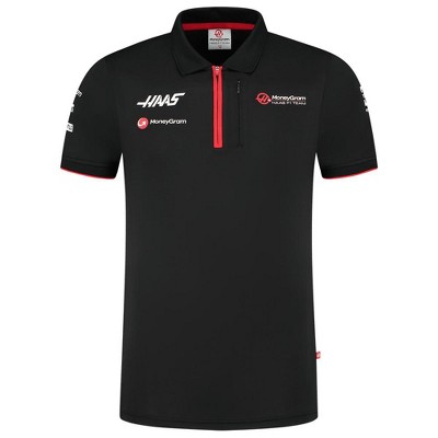 Haas Racing F1 2023 Men's Team Fitted Polo Shirt