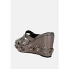 Blistronic Chunky Diamante & Rhinestone Cut-Out Sandals - 3 of 4