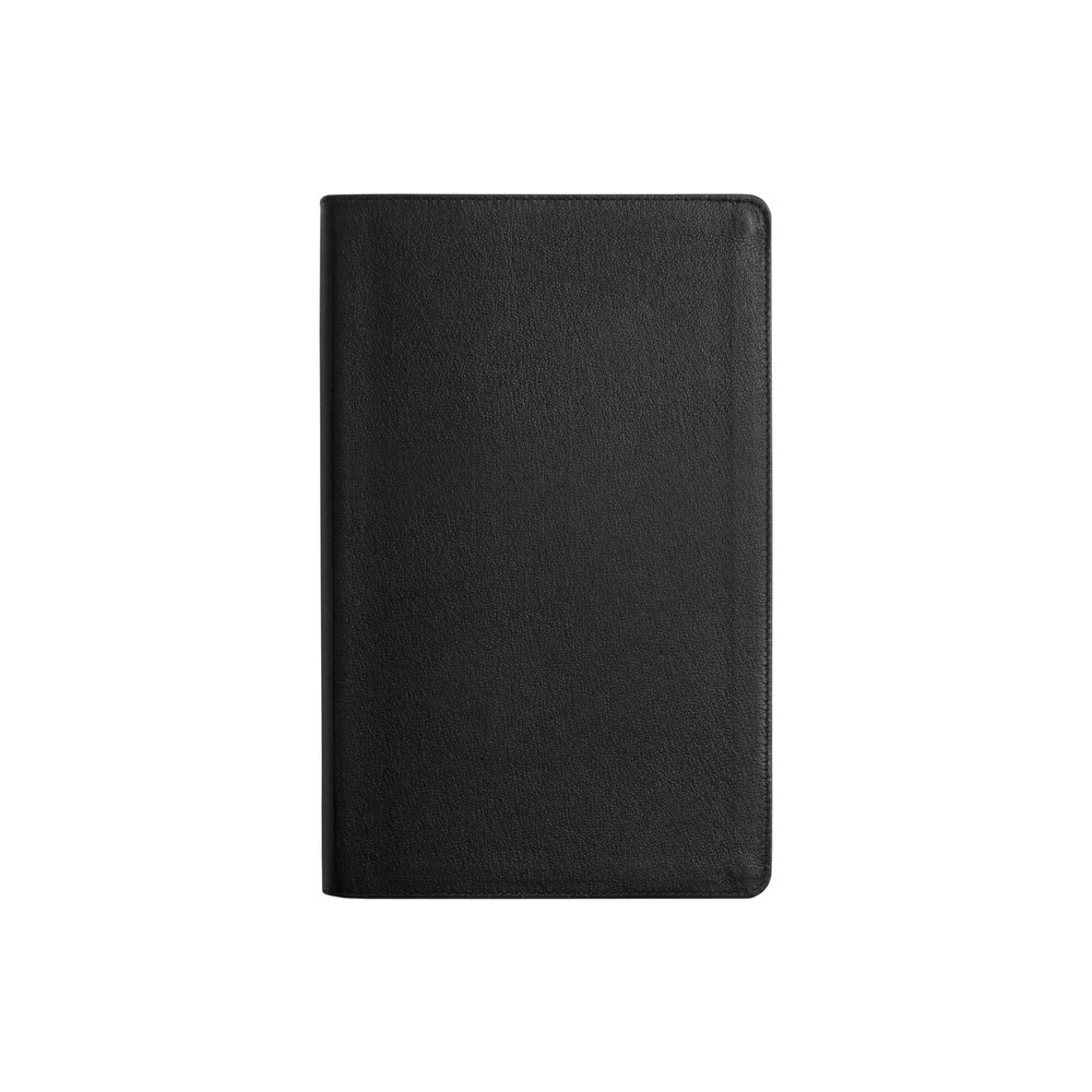ESV Thinline Bible, Red Letter (Genuine Leather, Black) - by Esv Bibles (Leather Bound)