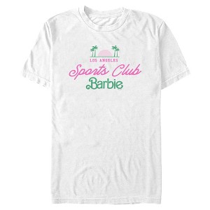Mens Barbie Sports Club Palm Logo T Shirt - 1 of 4