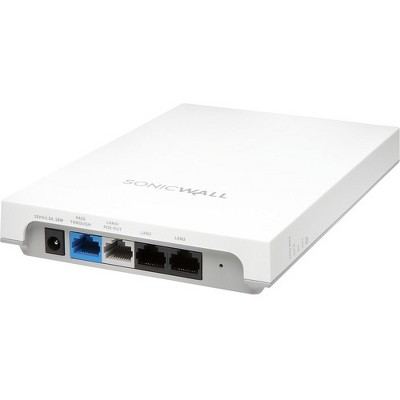 SonicWall SonicWave 224w IEEE 802.11ac 1.24 Gbit/s Wireless Access Point - 2.40 GHz, 5 GHz - MIMO Technology - 6 x Network (RJ-45) - PoE Ports