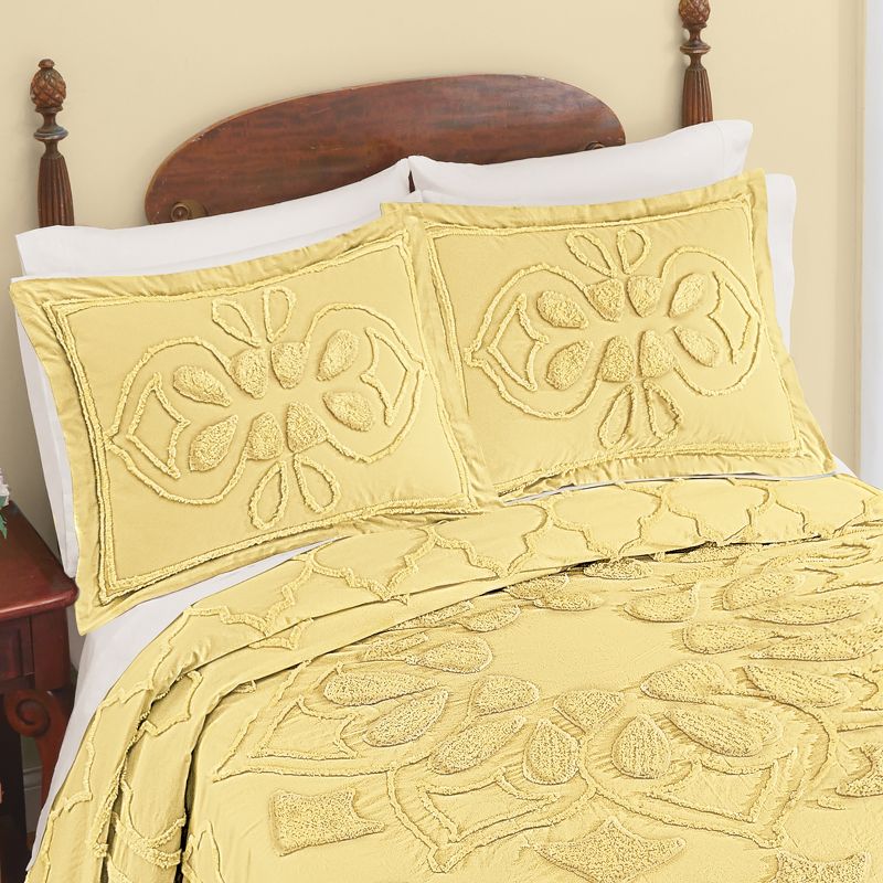 Collections Etc Luxurious Textured Delilah Chenille Pillow Sham, 2 of 4