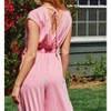 Women's Side Slit Wide Leg Jumpsuit - BUCKETLIST - 3 of 4