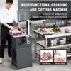 VEVOR Commercial Electric Meat Bandsaw, 850W Stainless Steel Vertical Bone Sawing Machine, 19.1"x15" Workbench, 7.09 Inch Cutting Thickness, Grey - 3 of 4