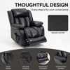 CAVINAS Power Lift Recliner Chair with Dual Motor for Elderly, 8-Point Vibration Massage & Lumbar Heating, 350lbs Weight Capacity - 2 of 4