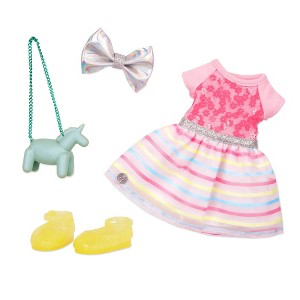 Glitter Girls Shiny Flowers in Bloom Fashion Outfit for 14" Dolls - 1 of 4