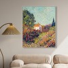 Art Remedy Van Gogh - Landscape Van Gogh Classic Fields and Floral Wall Art Framed - 2 of 4