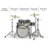 Sonor SONOR AQ2 Stage Maple 5-Piece Shell Pack Transparent Black - image 2 of 2