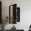 NicBex Wall Mounted Bathroom Storage Cabinet,Medicine Cabinet with Mirror and Adjustable Shelves for Bathroom - 2 of 4