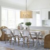 LamQee 17.2" Modern Farmhouse Rattan Chandeliers, 4-Lights Large Boho Pendant Lights Fixture with Wicker Shade - 4 of 4