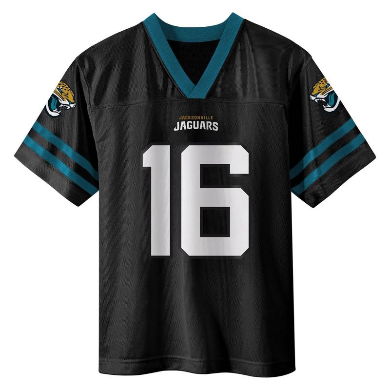 NFL Jacksonville Jaguars Boys&#39; Short Sleeve Lawrence Jersey, 2 of 4