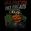 Womens Sesame Street All Tricks No Treats Oscar the Grouch T Shirt - 2 of 4
