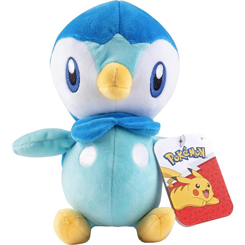 Pokémon Piplup 8" Plush Stuffed Animal Toy - Officially Licensed - Great Gift for Kids, 1 of 4