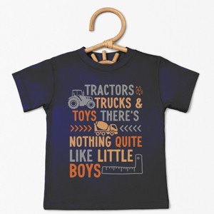The Juniper Shop Trackers, Trucks & Toys Toddler Short Sleeve Tee - 1 of 4