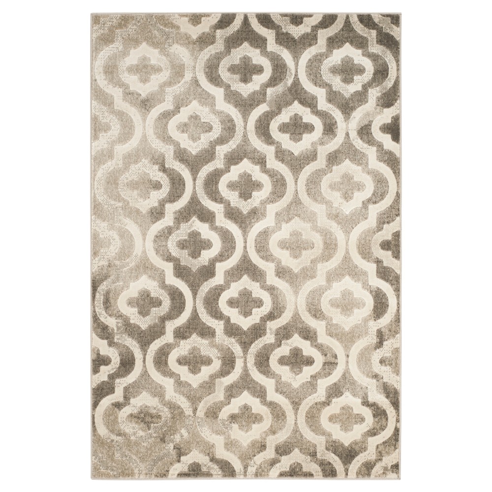 Milo Accent Rug - Gray / Ivory ( 3'x5' ) - Safavieh