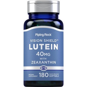Piping Rock Lutein & Zeaxanthin 40mg | 180 Softgels - 1 of 4