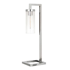 Hudson and Canal 26" Tall Table Lamp with Glass Shade - 1 of 4