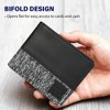 Fila Men’s Leather Minimalist Bifold Wallet, Front Pocket RFID - 3 of 4