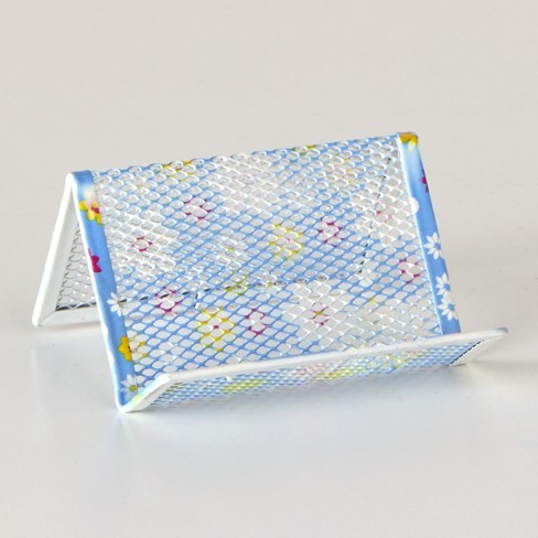 Lakeside Spring Inspired Desk Business Card Holder With Printed Design Target