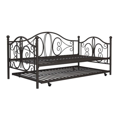 Twin Braxton Metal Daybed and Trundle Bronze - Room & Joy