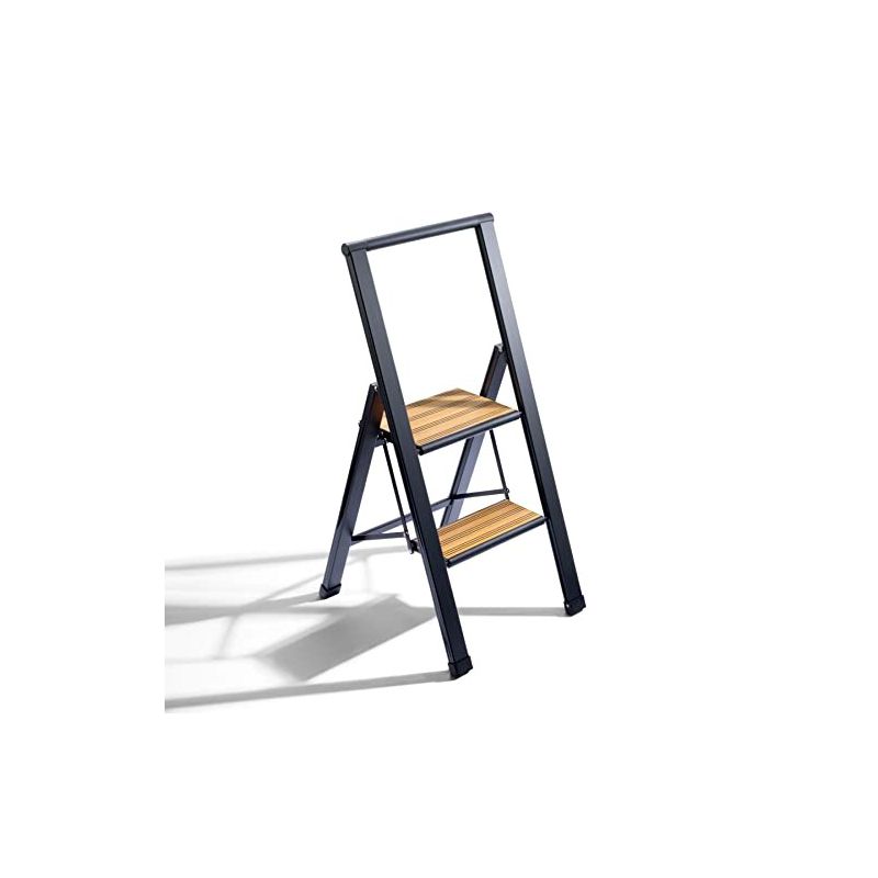 Step Ladder Modern  - Beautiful Bamboo & Aluminum  - By SORFEY, 1 of 5