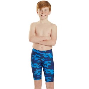 Sporti Sporti Camouflage Jammer Swimsuit (22-40) Blue Multi 24 - 1 of 4
