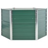 vidaXL Raised Garden Bed Outdoor Flower Box Patio Planter Pot Galvanized Steel - 4 of 4