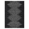 Modern Geometric Striped Area Rug Low Pile Non Slip Farmhouse Carpet - 3 of 4